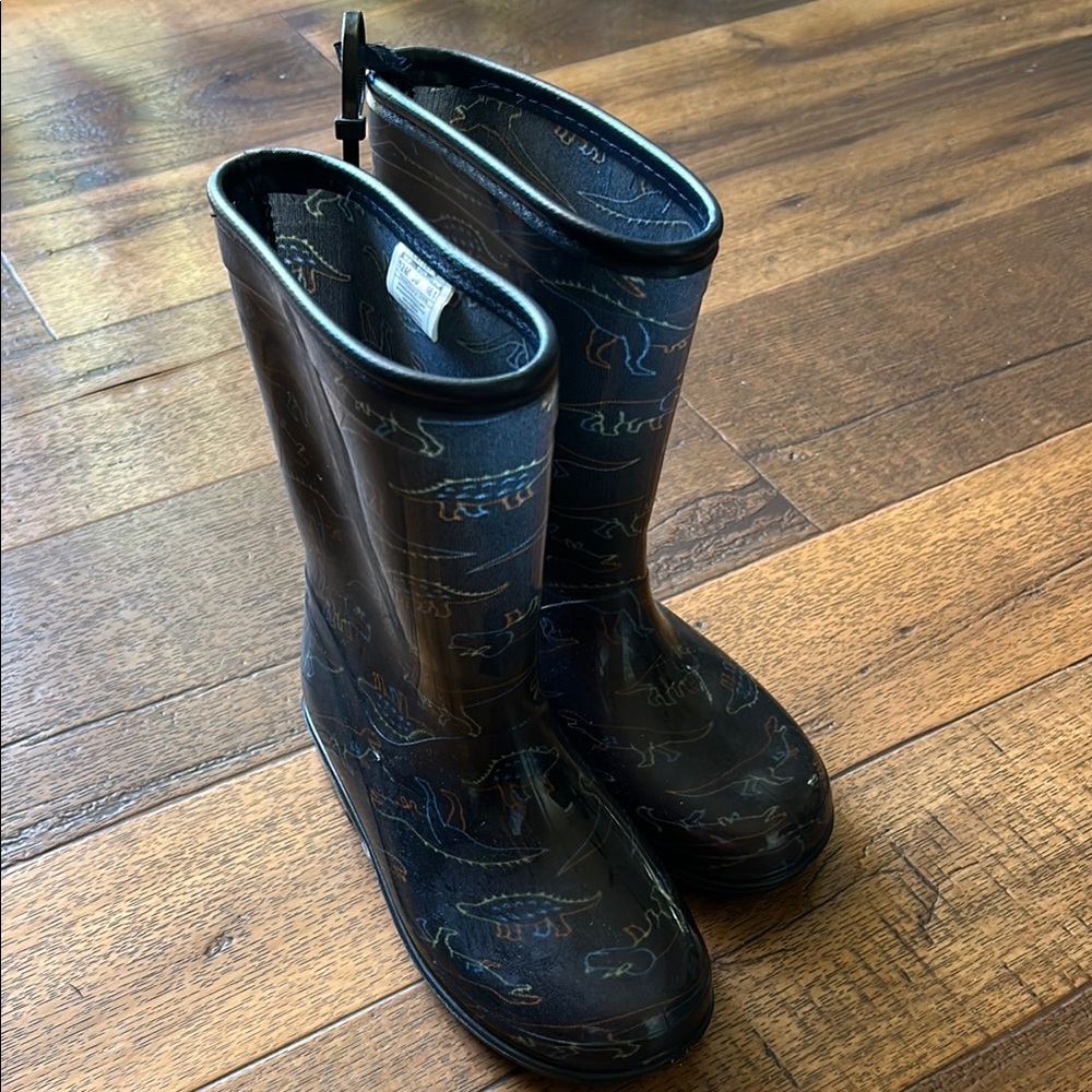 Carter's Toddler Boys Navy Blue Dinosaur Rain Boot